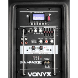 Kolumna mobilna z mikrofonami Vonyx SPJ-PA912